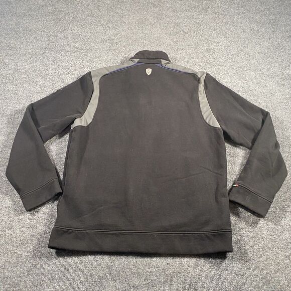 Puma Ferrari Sweat Track Jacket Mens Large Full Zip Track Fleece Motorsport - Picture 7 of 9